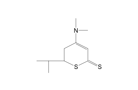 5,6-dihydro-4-(dimethylamino)-6-isopropyl-2H-thiopyran-2-thione
