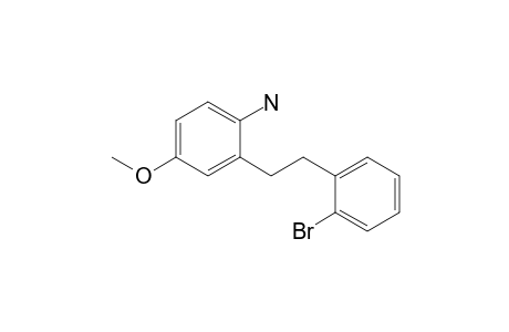 4-Methoxy-2-[2'-(2"-bromophenyl)ethyl]phenylamine