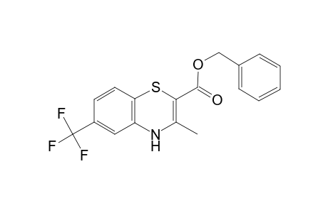 benzyl 3-methyl-6-(trifluoromethyl)-4H-1,4-benzothiazine-2-carboxylate