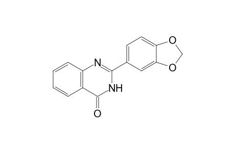 2-(3,4-methylenedioxyphenyl)-4(3H)-quinazolinone