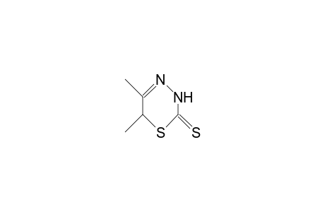 3,6-DIHYDRO-5,6-DIMETHYL-2H-1,3,4-THIADIAZINE-2-THIONE