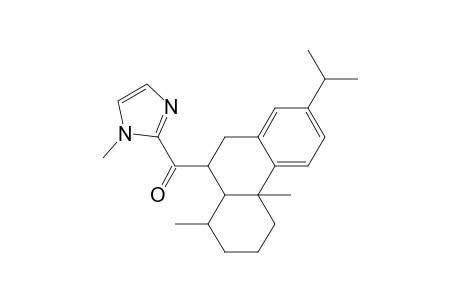 Methanone, (1-methyl-1H-imidazol-2-yl)[4b,5,6,7,8,8a,9,10-octahydro-4b,8-dimethyl-2-(1-methylethyl)-9-phenanthrenyl]-, [4bS-(4b.alpha.,8.alpha.,8a.beta.)]-