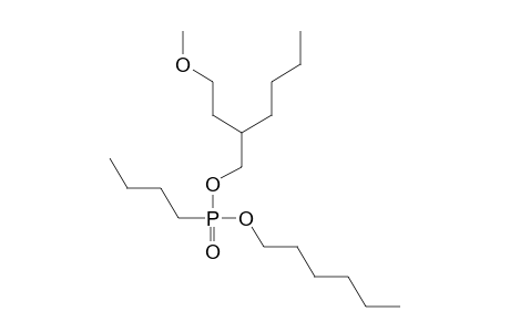 Butylphosphonic acid, 2-(2-methoxyethyl)hexyl hexyl ester