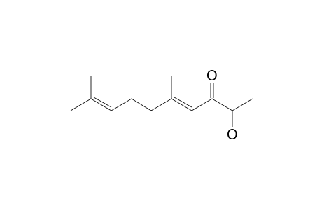 (4E)-2-hydroxy-5,9-dimethyl-3-deca-4,8-dienone