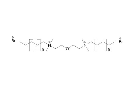 (oxydiethylene)bis[dimethyldecylammonium]dibromide