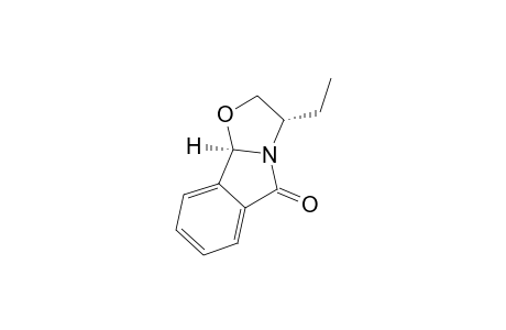 (3S,9BR)-3-ETHYL-2,3-DIHYDRO-9BH-OXAZOLO-[2,3-A]-ISOINDOL-5-ONE