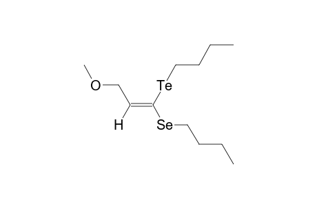 (Z)-1-Buytyltelluro-1-butylseleno-3-methoxy-1-propene