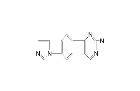 2-amino-4-[p-(imidazol-1-yl)phenyl]pyrimidine