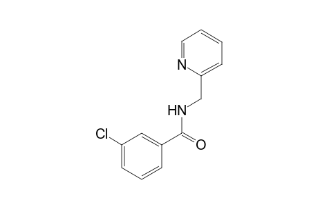 m-chloro-N-[(2-pyridyl)methyl]benzamide