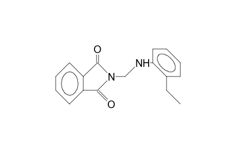 N-[(o-ethylanilino)methyl]phthalimide