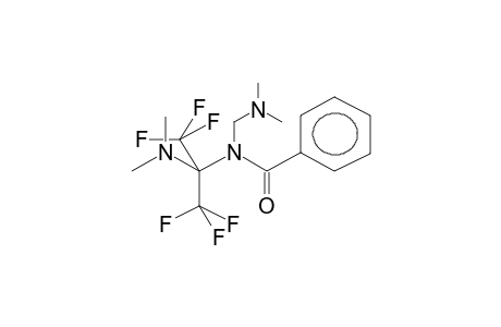 N-(ALPHA-DIMETHYLAMINOHEXAFLUOROISOPROPYL)-N-(DIMETHYLAMINOMETHYL)BENZAMIDE