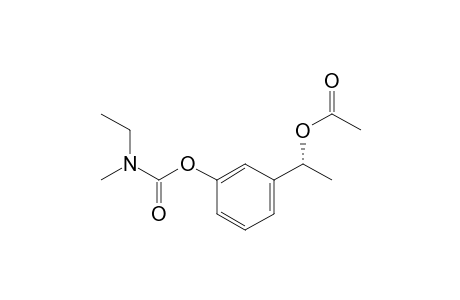 (R)-1-(N,N-Ethylmethylaminocarbonyloxy)-3-(1-acetoxyethyl)benzene