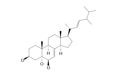 5-ALPHA-ERGOSTA-7,22-DIENE-3-BETA,5,6-BETA-TRIOL