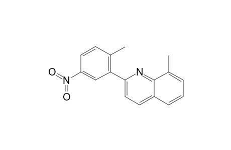 8-Methyl-2-(2-methyl-5-nitrophenyl)quinoline