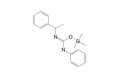 N-Phenyl-N'-(1-phenylethyl)urea, tms derivative