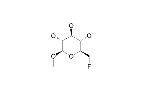 Methyl-6-deoxy-6-fluoro.beta.-D-glucopyranosid