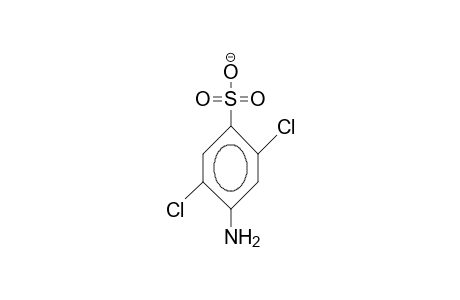 4-Amino-2,5-dichloro-sulfonate anion