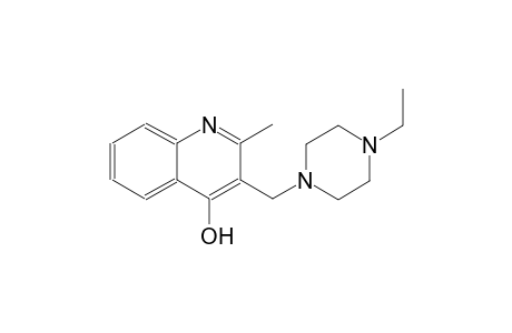 4-quinolinol, 3-[(4-ethyl-1-piperazinyl)methyl]-2-methyl-