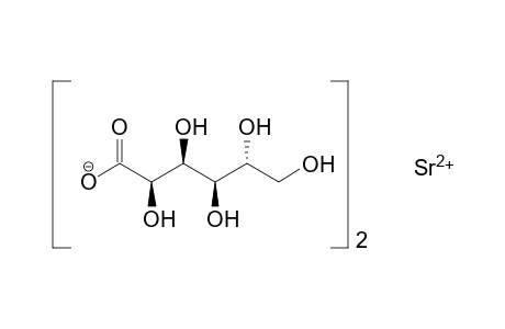 gluconic acid, strontium salt