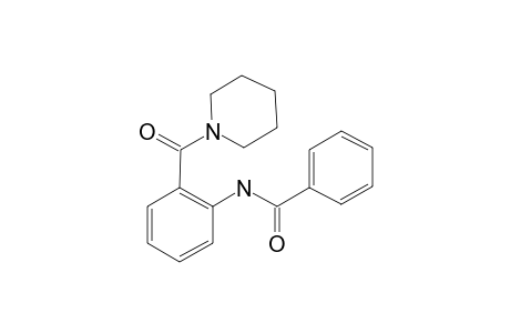 Benzamide, N-[2-(1-piperidylcarbonyl)phenyl]-