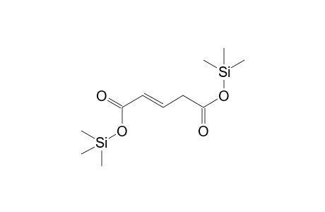 (E)-2-pentenedioic acid bis(trimethylsilyl) ester