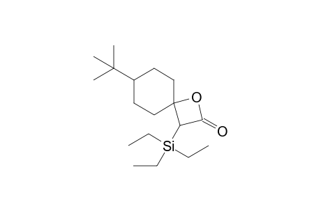 rel-(4S,7S)-7-tert-Butyl-3-(triethylsilyl)-1-oxa-spiro[3.5]nonan-2-one