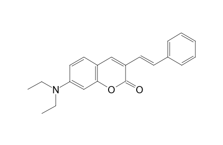 (E)-7-(Diethylamino)-3-styryl-2H-chromen-2-one