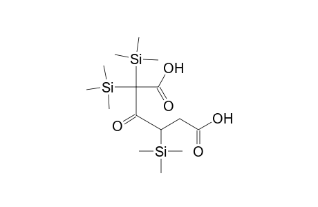 Hexanedioic acid, 3-oxo-, tris(trimethylsilyl) deriv.