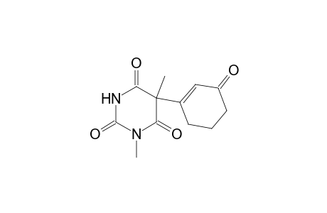 1,5-Dimethyl-5-(3-oxidanylidenecyclohexen-1-yl)-1,3-diazinane-2,4,6-trione