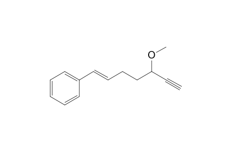 (E)-5-Methoxy-1-phenylhept-1-ene-6-yne