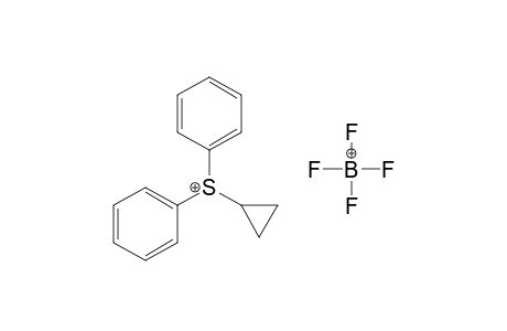 cyclopropyldiphenylsulfonium tetrafluoroborate(1-)