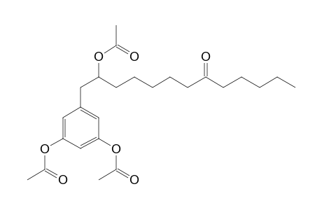 5-(2-ACETOXY-8-OXOTRIDECYL)-RESORCINOL-DIACETATE