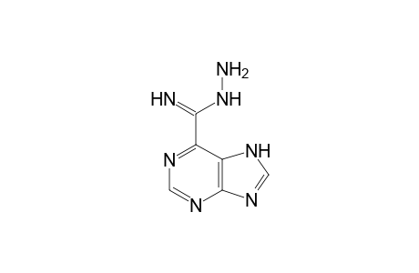 purine-6-carboxamidic acid, hydrazide