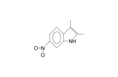 1H-Indole, 2,3-dimethyl-6-nitro-