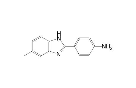 4-(5-methyl-1H-benzimidazol-2-yl)aniline