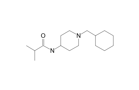 1-(Cyclohexylmethyl)-4-piperidinamine, N-(2-methylpropionyl)-