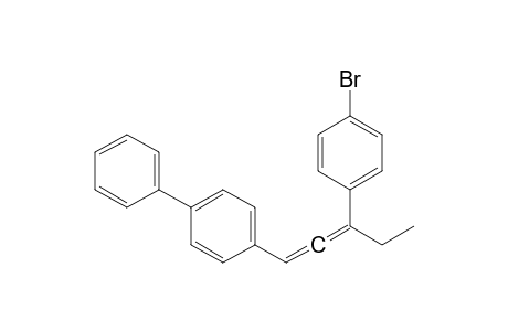 1-(p-Phenylphenyl)-3-(4'-bromophenyl)penta-1,2-diene