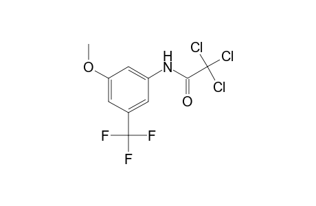 2,2,2-trichloro-5'-(trifluoromethyl)-m-benzanisidide