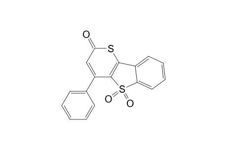 2H-Thiopyrano[3,2-b][1]benzothiophen-2-one, 4-phenyl-, 5,5-dioxide