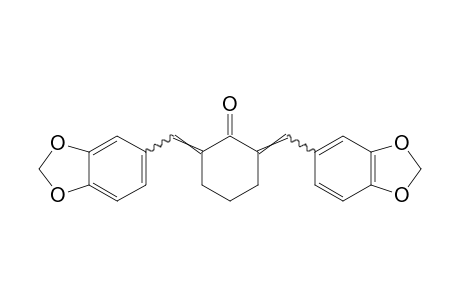 2,6-dipiperonylidenecyclohexanone