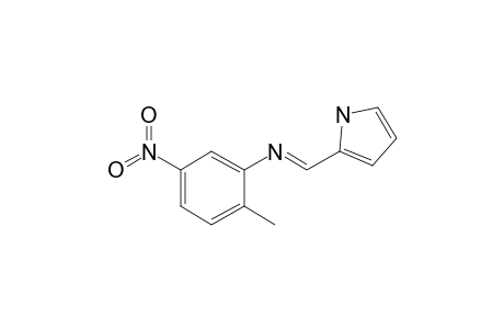 Pyrrole, 2-(2-methyl-5-nitrophenyliminomethyl)-