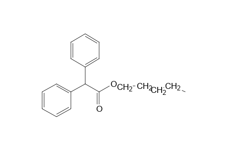 diphenylacetic acid, pentyl ester