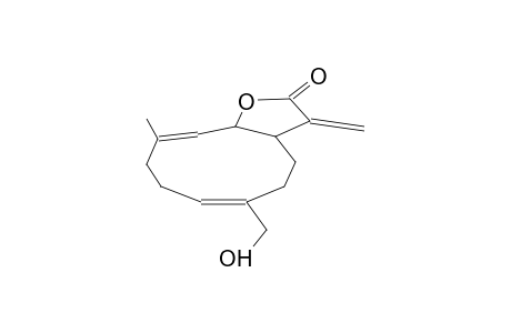 CYCLODECA[B]FURAN-2(3H)-ONE, 3A,4,5,8,9,11A-HEXAHYDRO-6-(HYDROXYMETHYL)-10-METHYL-3-METHYLENE-