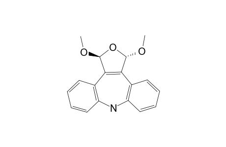 trans-1,3-Dimethoxy-3-dihydro-8H-Furo[3,4-d]dibenzo[b,f]azepine