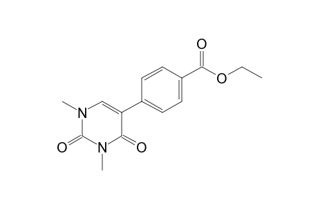 1,3-Dimethyl-5-(4-carboethoxyphenyl)uracil