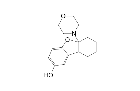 5a,6,7,8,9,9a-hexahydro-5a-morpholino-2-dibenzofuranol