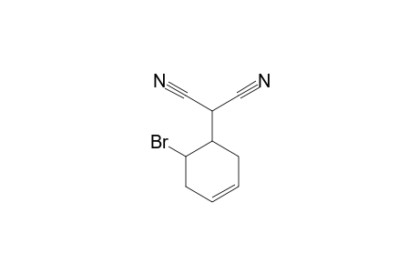 2-(6-Bromo-3-cyclohexen-1-yl)malononitrile