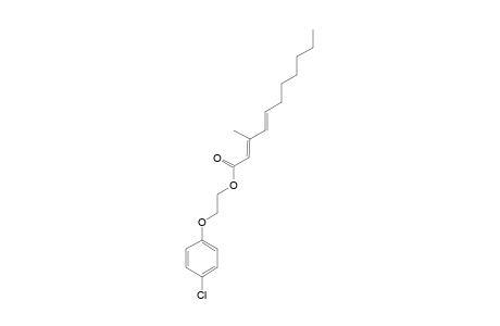 2-(4-CHLOROPHENOXY)-ETHYL_3-METHYL-2-XI,4E-UNDECADIENOATE