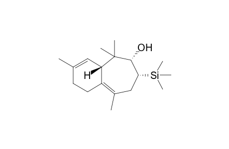 (4aS,6S,7R)-2,4a,5,6,7,8-Hexahydro-3,5,5,9-tetramethyl-7-(trimethylsilyl)-1H-benzocyclohepten-6-ol