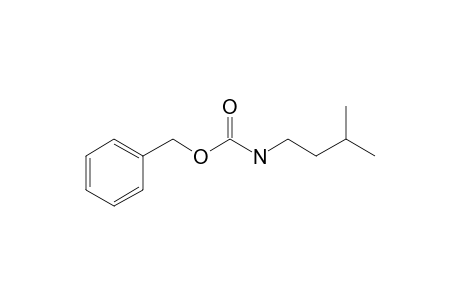 Carbonic acid, monoamide, N-3-methylbutyl-, benzyl ester